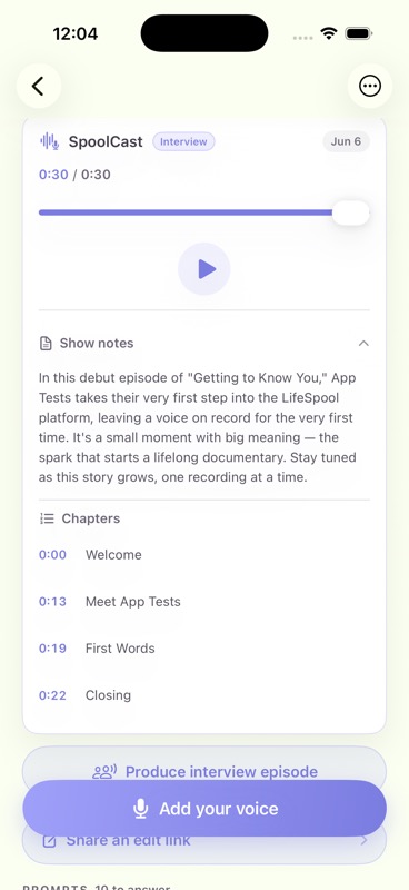 Lifespool — SpoolCast episode
